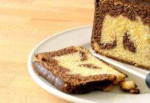 Plumcake Nutella e banane con glassa al cacao - ricettasprint
