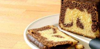 Plumcake Nutella e banane con glassa al cacao - ricettasprint