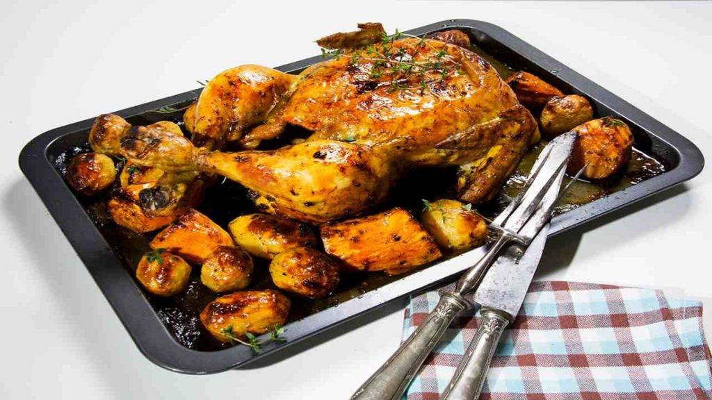 pollo barbecue al forno ricettasprint