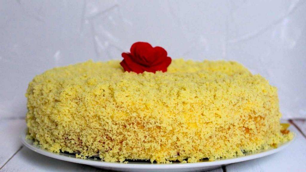 Torta mimosa con l'impasto furbo di Ernst Knam