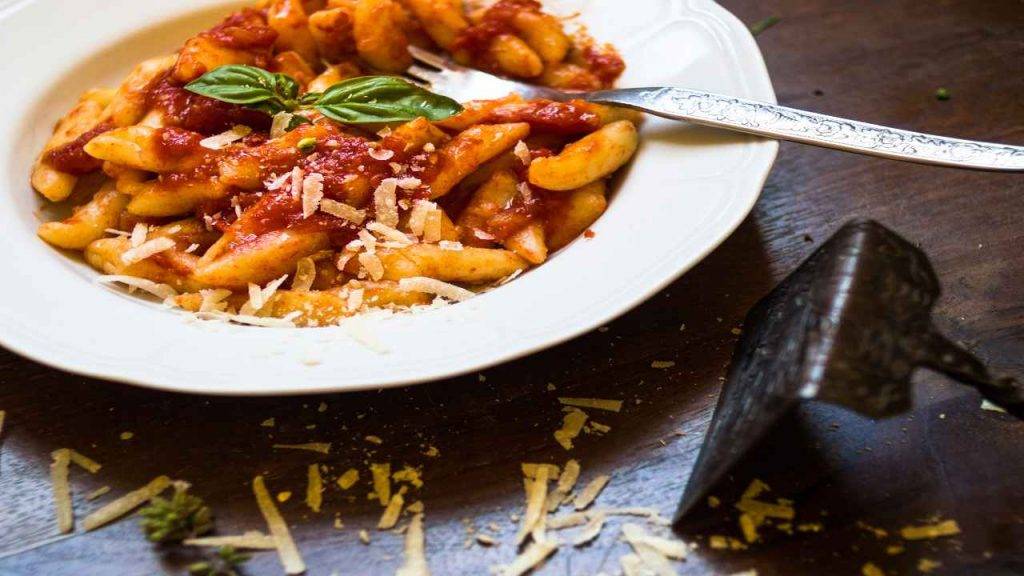 spatzle con pomodoro e limone