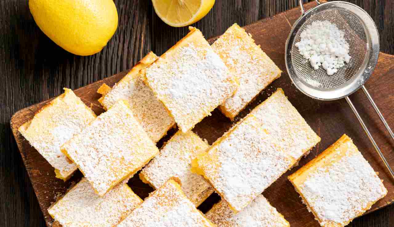 torta di biscotti al limone e ricotta - ricettasprint