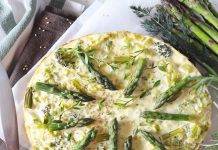 Cheesecake salata con asparagi e robiola FOTO ricettasprint