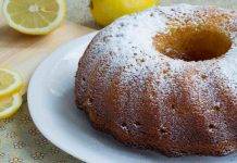 Ciambella al limoncello senza burro