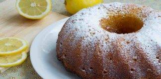 Ciambella al limoncello senza burro