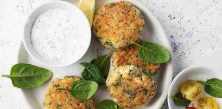 Frittelle di ricotta zucchine e olive - ricettasprint