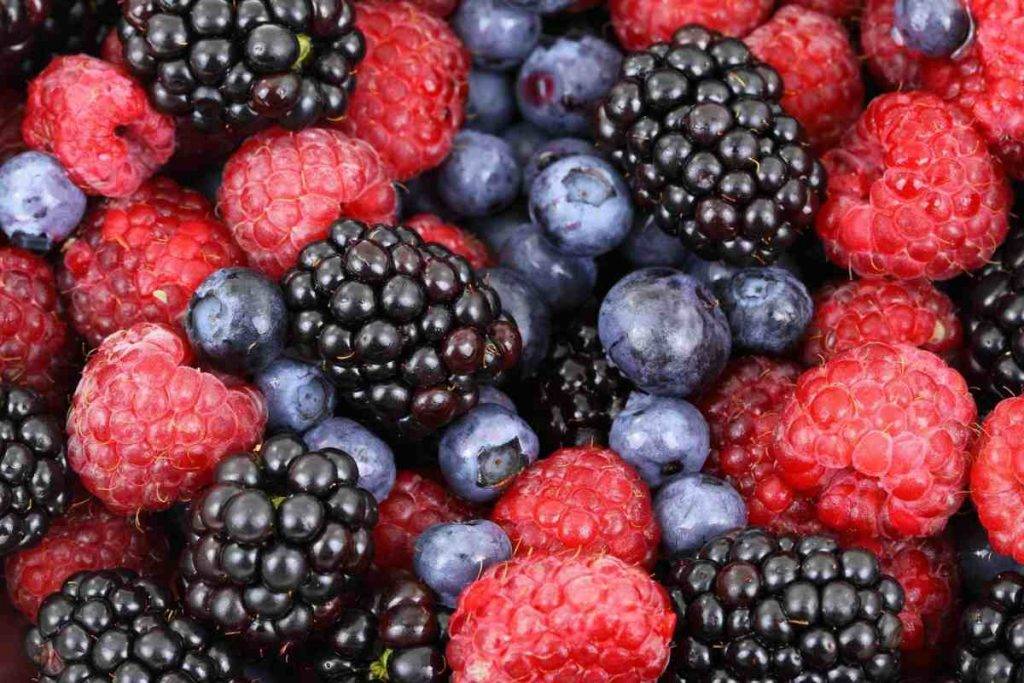 Confettura di fragole e frutti di bosco