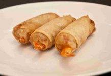 Involtini di pasta fillo alle verdure