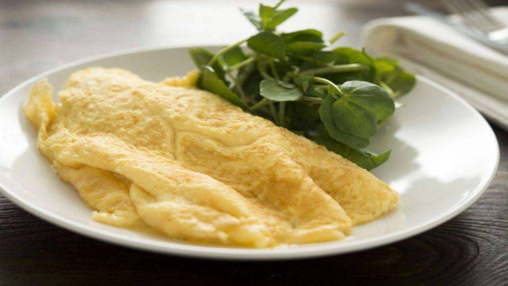 Omelette al gorgonzola