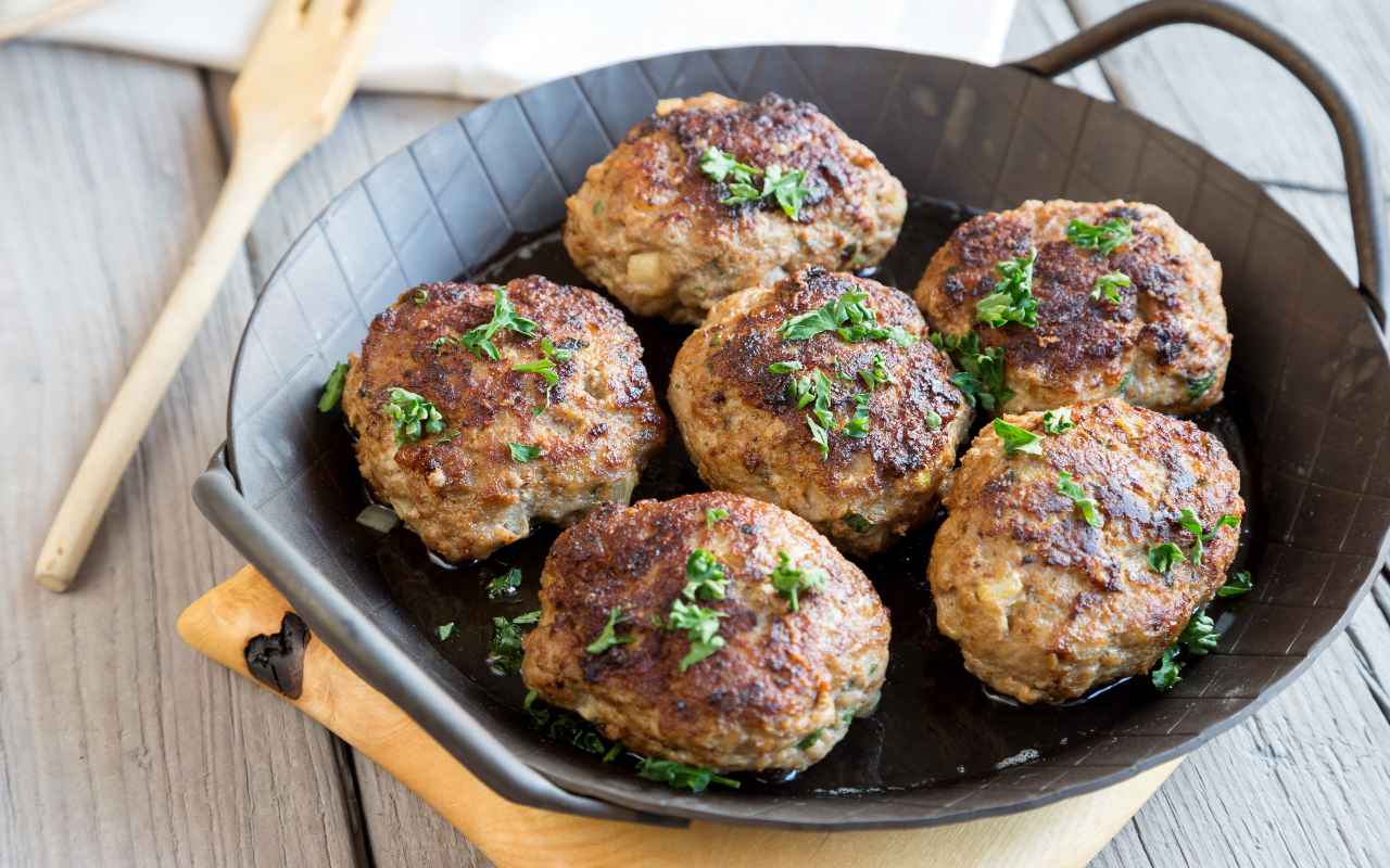 Polpette fritte ripiene di prosciutto cotto FOTO ricettasprint