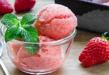 Sorbetto light alle fragole | fresco e delizioso in ogni occasione sorbetto