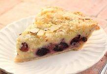 Torta pasticciotto crema ed amarene | Golosità a più non posso Torta pasticciotto crema ed amarene - ricettasprint