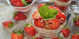 Zuppa inglese alle fragole