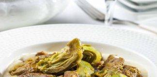 agnello carciofi e mandorle - ricettasprint