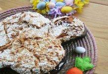 colomba al cocco e ovetti di cioccolato - ricettasprint