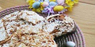 colomba al cocco e ovetti di cioccolato - ricettasprint