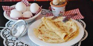 Crêpes leggere senza burro