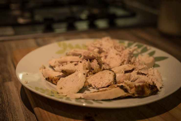 insalata di pollo in crosta - ricettasprint