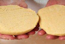 pasta frolla con farina di mais