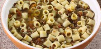 Pasta con salsiccia e lenticchie - ricettasprint