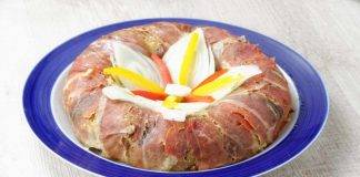 polpettone di ricotta in crosta di prosciutto crudo ricettasprint