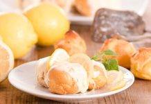 Profiteroles al limone e cioccolato bianco - ricettasprint