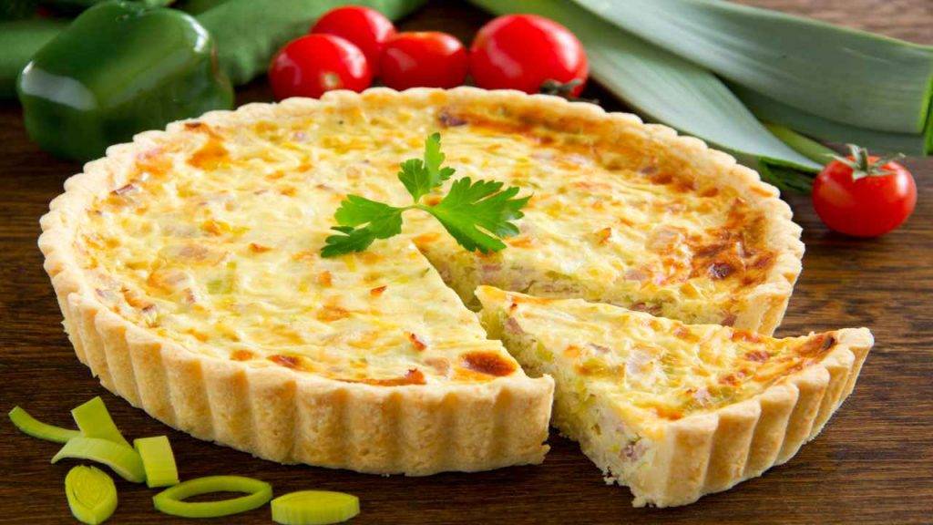 quiche con cipolla e gorgonzola - ricettasprint