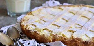 Crostata ricotta e cioccolato bianco