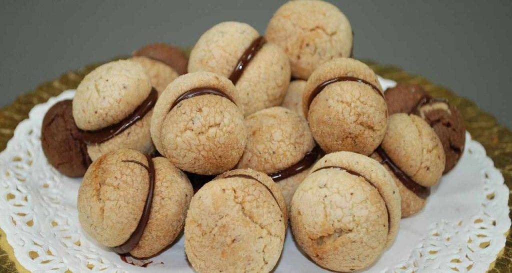 sandwich cookies all'avena con nutella - ricettasprint