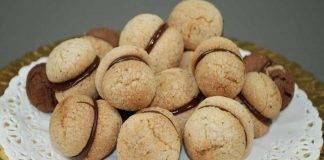 sandwich cookies all'avena con nutella - ricettasprint