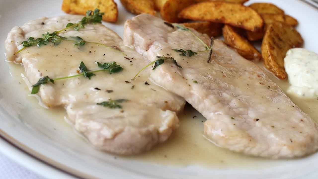 Scaloppine prezzemolo e aglio