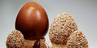 uovo al cioccolato fondente con arachidi - ricettasprint