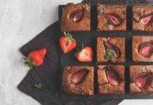 Brownies alle fragole FOTO ricettasprint