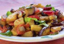 Caponata alla siciliana con patate