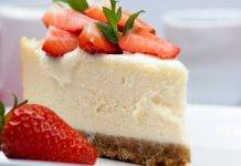 Cheesecake facile al prosecco e fragole ricettasprint