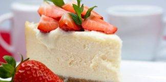 Cheesecake facile al prosecco e fragole ricettasprint