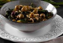 Cicoria catalana con olive e capperi | Un contorno saporito e veloce Cicoria catalana con olive e capperi - ricettasprint
