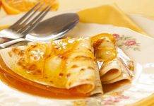 Crepe suzette