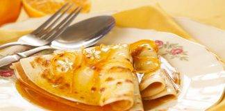 Crepe suzette