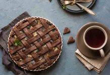 Crostata cremosa al cioccolato
