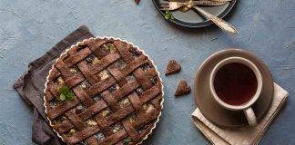 Crostata cremosa al cioccolato