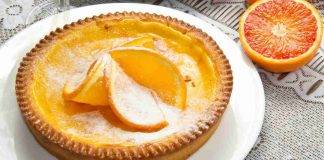 Crostata con crema all'arancia - ricettasprint