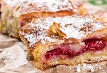Crostata slava con marmellata e crema albumi | Deliziosa come poche Crostata slava con marmellata e crema albumi - ricettasprint