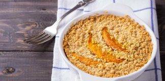 Crumble di zucca e patate