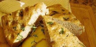 Focaccia con fiocchi di patate - ricettasprint