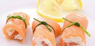 Involtini al salmone