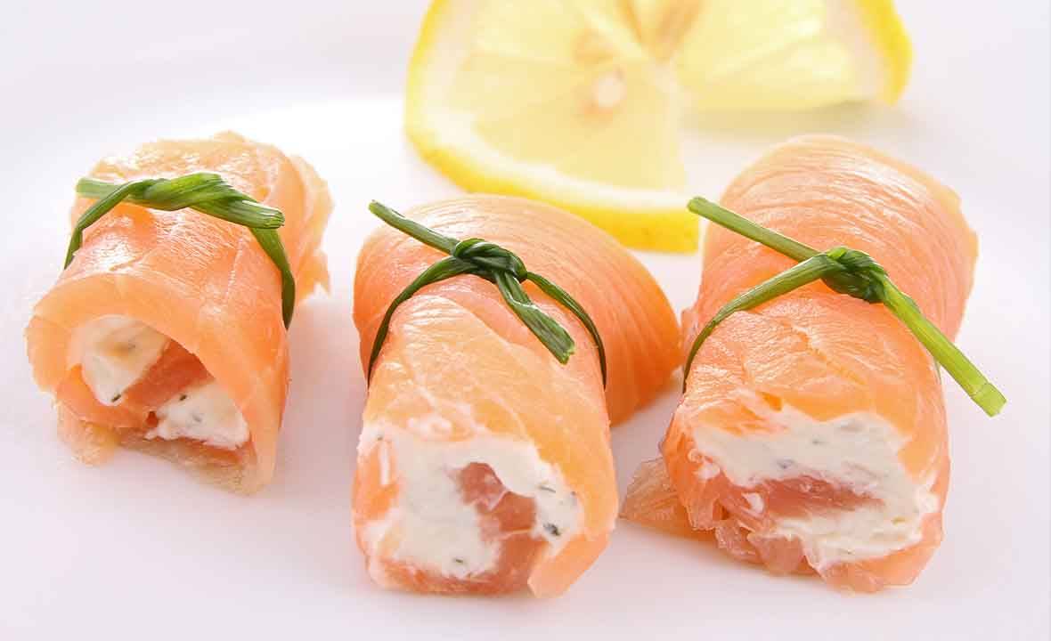 Involtini al salmone