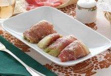 Involtini di finocchi con prosciutto