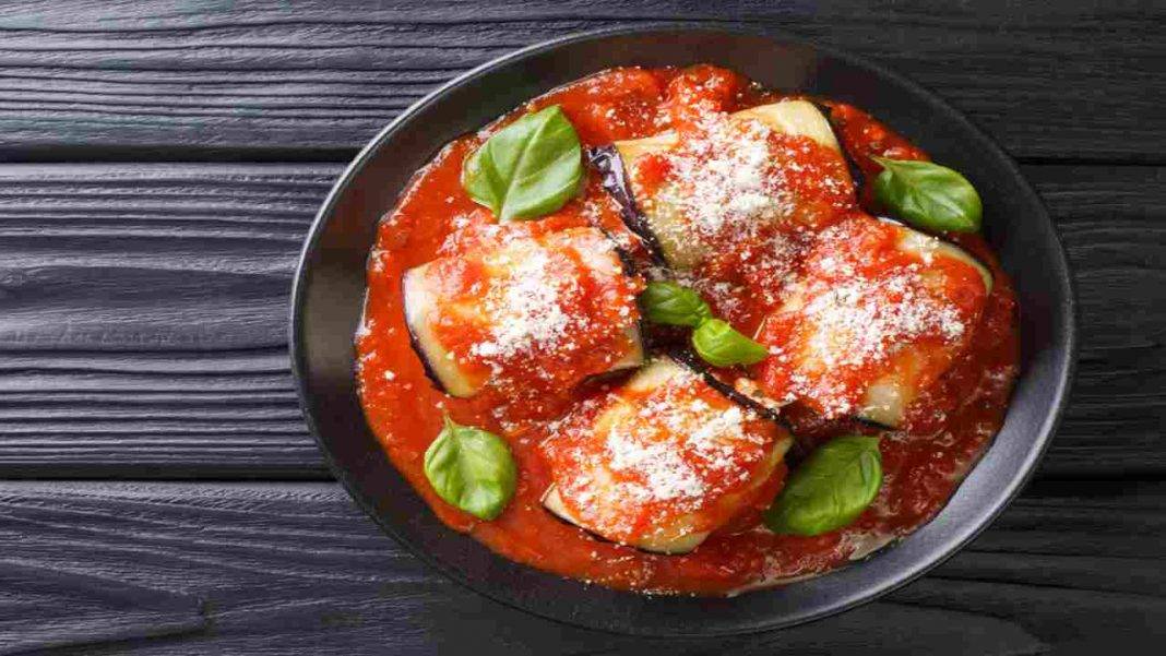 Melanzane Al Forno Con Prosciutto E Scamorza