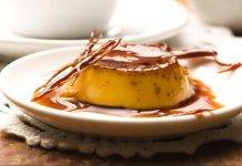Latte alla portoghese con amaretti